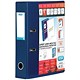 Emgee Lever Arch File with Clear PVC Cover 70mm Spine A4 Blue Ref 650001 [Pack 10]