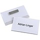 Durable Name Badges Magnetic Transparent W90xH54mm Ref 8117 [Pack 25]