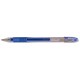 Pilot G-107 Grip Gel Rollerball Pen Fine 0.7mm Tip 0.4mm Line Blue Ref BLGPG10703 [Pack 12]