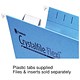 Twinlock Crystalfile Flexifile Tabs Plastic For Suspension Files Clear Ref 3000057 [Pack 50]