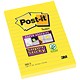 Post-It Super Sticky Removable Notes Ruled Pad 90 Sheets 102x152mm Yellow Ref 660S [Pack 6]