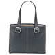 Solo Laptop Case Tote Bag for 15.4 inch Vinyl Pebble Grain Textured with Padded Straps Black Ref K706-4