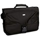 Solo Laptop Messenger Bag for 15.4 inch Nylon Twill with Adjustable Shoulder Strap Black Ref NY10-4