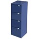 Bisley BS4E Filing Cabinet Flush-front 4-Drawer W470xD622xH1321mm Oxford Blue Ref 1643-39