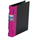 Guildhall GLX Ergogrip Binder Polypropylene 8 Prong/4 Ring 55mm A4 Raspberry Ref 4538 [Pack 2]