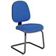 Trexus Office Visitors Chair Back H425m W455xD435xH480mm Blue