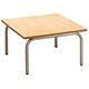 Trexus Plus Reception Table Steel Frame W580xD580xH300mm Oak