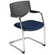 Influx Vitalize Visitors Armchair Cantilever Back H320mm W450xD480xH450mm Blue [Pack 2]