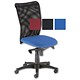 Influx Elan Task Chair Mesh Back H560mm W490xD510xH470-560mm Sapphire