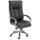Sonix Baltimore Executive Armchair Tilt-action H770mm W570xD510xH480-560mm Black