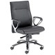 Adroit Alsace Manager Armchair Synchro-tilt H830mm W5005xD480xH410mm Leather Black