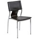 Sonix Utica Visitors Chair H420mm W465xD420xH450mm Black
