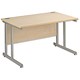 Trexus Plus Desk Cantilever Rectangular W1200xD800xH725mm Maple