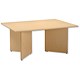 Influx Boardroom Table W1600xD1200xH730mm Maple