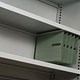 Adroit Shelf Cupboard Fitting with Lateral Filing Rail Usable Length 840mm Aluminium