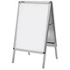 Nobo A Frame A0 Steel-backed with Two Clip-down Frames with PVC Anti-glare Covers 1189x841mm Ref 1902205