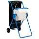 Mobi Roll Dispenser with Serrated Cutter Tubular Frame 2 Wheels for Industrial Cleaning Towel Ref C01848