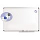 Nobo Elipse Drywipe Board Magnetic with Fixing Kit and Pen with Tray W1800xH1200mm Ref 1900931