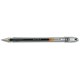 Pilot G105 Gel Ink Pen Ergonomic Grips 0.5mm Tip 0.3mm Line Black Ref BLG10501 [Pack 12]
