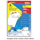 DECAdry TopLine Business Cards Curved White Ref OCC3343 [Pack 150]