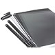 GBC ClickBind Presentation Kit Pre-punched 2x Cover Sets 50 Sheets Paper 2x 8mm Clicks Black Ref 4400391