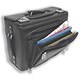 Masters Pilot Case Wheeled Leather-look Filing Section Telescopic Handle W485xD200xH325mm Black Ref 1328