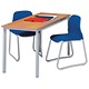 Trexus Table Rectangular Flat-packed Beech W1200xD600xH700mm