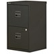 Trexus SoHo Filing Cabinet Steel Lockable 2-Drawer A4 W413xD400xH672mm Black