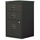 Trexus SoHo Filing Cabinet Steel Lockable 3-Drawer A4 W413xD400xH672mm Black
