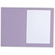 Concord Square Cut Folder Recycled Pre-punched 270gsm Foolscap Mauve Ref 43214 [Pack 100]
