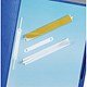 Durable Flexfix Filing Fastener Self-adhesive Plastic-coated Prongs 80mm White Ref 6916/02 [Pack 10]