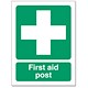 Stewart Superior First-Aid Post Self Adhesive Sign Ref SP051SAV