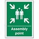 Stewart Superior Fire Assembly Point Self Adhesive Sign Ref SPO52PVC