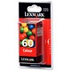 Lexmark No. 60 Inkjet Cartridge Page Life 225pp Colour Ref 17G0060