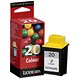 Lexmark No.20 Inkjet Cartridge Page Life 450pp Colour Ref 015MX120