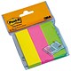 Post it Note Markers 100 each of Neon Yellow - Pink and Lime Green Ref 6713 [Pack 3]