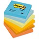 Post it Colour Notes Pad of 100 Sheets 76x76mm Cool Pastel Colours Ref 654ML [Pack 6]
