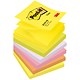 Post-it Z-Notes 76x76mm Neon Rainbow Ref R330UC [Pack 6]