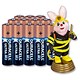 Duracell Ultra M3 MN1500 Battery 1.5V AA Ref 7035029 [Pack 12 x5 and Fireman Bunny] Apr-June 2008