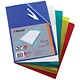 Rexel Nyrex Folder Cut Flush A4 Assorted Ref 12161AS [Pack 25]
