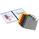Rexel Nyrex Boardroom Flat File Semi-rigid with Inside Front Full Pocket A4 Assorted Ref 13035AS [Pack 5]