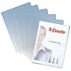 Esselte Standard Folder Plastic Cut Flush Copy-safe A4 Clear Ref 54810 [Pack 100]