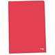 Esselte Copy-safe Folder Plastic Cut Flush A4 Red Ref 60833 [Pack 25]