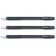 Pilot BPS GP Ball Pen Rubberised Grip Broad 1.2mm Tip 0.34mm Line Black Ref 205101201 [Pack 12]