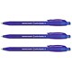 Paper Mate Comfortmate Ball Pen Retractable Triangular Barrel 0.7mm Line Blue Ref S0512280 [Pack 12]