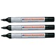 Edding Comfort 3 Permanent Marker Pen Rubber Grip Bullet Tip 1.5-3mm Black Ref COMFORT3-001 [Pack 10]