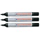 Edding Comfort 3 Permanent Marker Pen Rubber Grip Bullet Tip 1.5-3mm Blue Ref COMFORT2-003 [Pack 10]