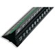 Linex Scale Ruler Triangular Aluminium Colour-coded Scales 1-1 to 1-2500 Ref LXH382