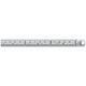 Linex Ruler Stainless Steel Imperial and Metric with Conversion Table 150mm Ref Lxesl15