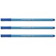 Paper Mate Fineliner Pen Smartliner Fibre Tipped Ultra Fine 0.4mm Line Blue Ref S0325730 [Pack 12]